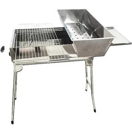 olymp handels gmbh Mangal Set President Edelstahl mit Drehspießregler für 11 Spieße