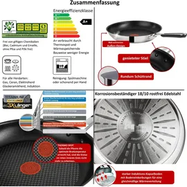 Tefal Jamie Oliver Pfannen-Set 4-tlg. 24 cm + 28 cm