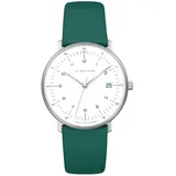 JUNGHANS max bill Damen-Armbanduhr Quarz Grün