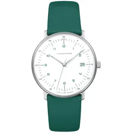 JUNGHANS max bill Damen-Armbanduhr Quarz Grün