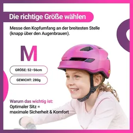 KED POP 52-56 cm Kinder pink 2023