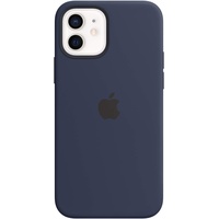 Apple iPhone 12 | 12 Pro Silikon Case mit MagSafe dunkelmarine