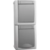 Panasonic Steckdose/Wechselsch-Kombi 1 St. Grau