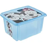 keeeper kids Dreh-/Stapelbox paulina "Mickey", 24 Liter mit Deckel,