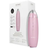 GESKE German Beauty Tech Mikrodermabrasionsgerät SmartAppGuidedTM MicroDermabrasion Blackhead Remover 7 in 1, Packung (Gerät & USB-Ladekabel), 17-tlg., Gerät inkl. kostenloser APP (SmartAppGuided Device), Mit der GESKE App erhältst Du deine personalisierte Hautpflegeroutine. rosa