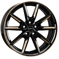 Borbet LX18 8,0 x 18 5 x 114,3 ET48 MB72,5 Schwarz/Gold