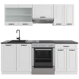 Vicco Küchenzeile R-Line, 200 cm ohne Arbeitsplatte