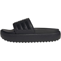 adidas Adilette Platform Slides Slippers, core Black/core Black/core Black, 38