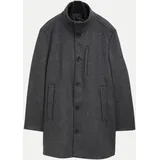 Tom Tailor Wollmantel schwarz XL