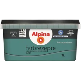Alpina Farbrezepte Petrol de Luxe matt 1 l
