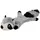 Dehner Flat Racoon 46 cm Grau