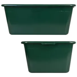 Petigi Allzweckkiste 2er Set 65 L/90 L Grün