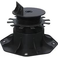 Karle & Rubner Terrassenlager KS 65-155 mm schwarz