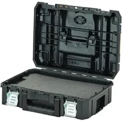 DEWALT TSTAK II Robuste und kompakte Werkzeugbox mit IP54 Schutz und Schaumstoffeinlage (24l Volumen)