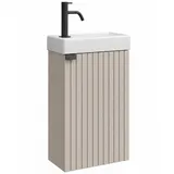 Badplaats Waschbeckenunterschrank 40 x 68 x 22 cm Beige