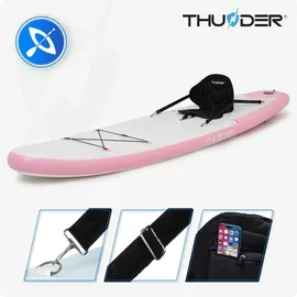 Thunder SUP Board 350 x 81 x 15 cm Weiß/Rosa