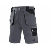 Cxs Arbeitsshorts Herren Arbeitshorts grau und schwarz CXS ORION DAVID 52