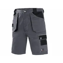 Cxs Arbeitsshorts Herren Arbeitshorts grau und schwarz CXS ORION DAVID 52