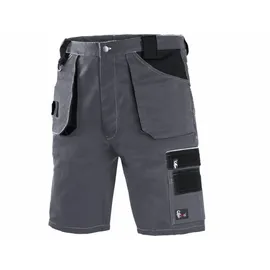 Cxs Arbeitsshorts Herren Arbeitshorts grau und schwarz CXS ORION DAVID 52