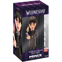 MINIX - TV-Serie #123 – Figur Mittwoch – Mittwoch Addams mit Hand – 12 cm groß