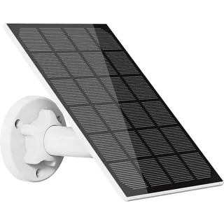 Revolt Universal-Solarpanel für Akku-IP-Kameras mit Micro-USB, 3W, 5V, IP65