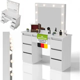 Juskys Schminktisch mit Spiegel Talea