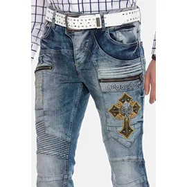 Cipo & Baxx CD-293 Regular Fit Blau 30/34