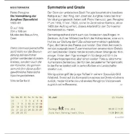 Harenberg Kunst Tagesabreißkalender Kulturkalender 2027 DIN A5 hoch