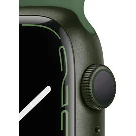 Apple Watch Series 7 GPS 45 mm Aluminiumgehäuse grün, Sportarmband klee