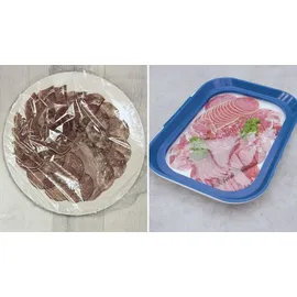 Livington Flex & Fresh Frischhalteplatten 2er-Set - Aufschnittbox Kühlschrank