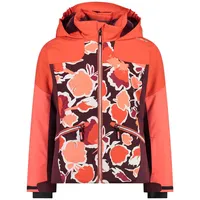 CMP KID G Jacket FIX Hood burgundy-red fluo
