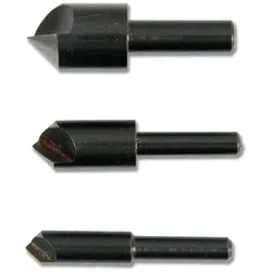 kwb 511100, Bohrer, Senkbohrerbit, Metall, Holz, 90°, Karbonstahl, Schwarz