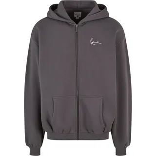 Karl Kani Chest Signature Essential Zip Hoodie - grau S