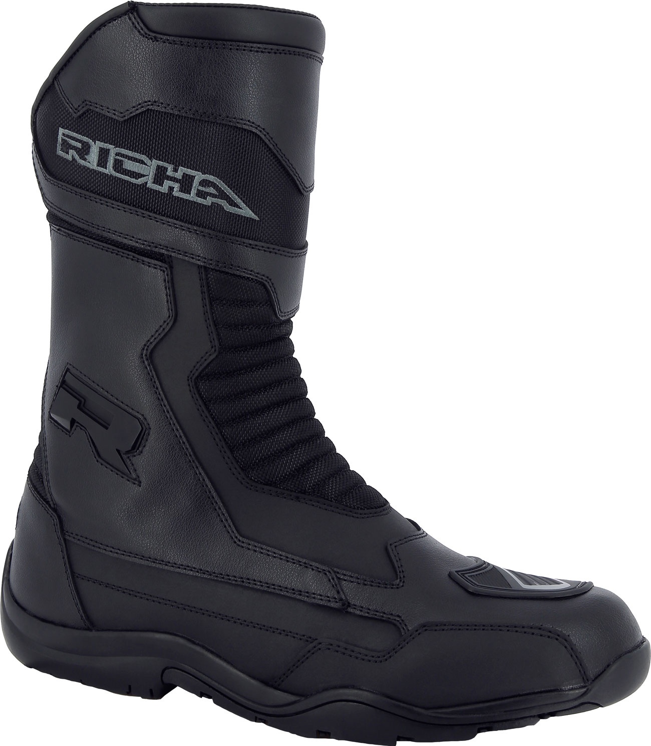 Richa Vulcan 2, bottes imperméables à l eau - Noir - 48