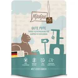 Katzen - Nassfutter MJAMJAM Cat Adult Pute pur, 300 g