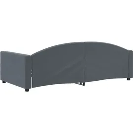 vidaXL Tagesbett 100 x 200 cm Dunkelgrau