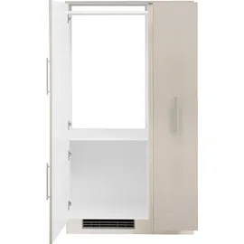 WIHO KÜCHEN Küchenzeile Cali 90 cm beige