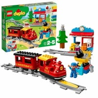 LEGO Duplo Dampfeisenbahn 59-tlg. Bauset Eisenbahn Spielzeug ab 2 Jahre 10874