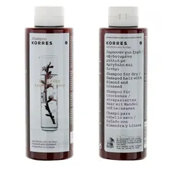 KORRES Almond & Linseed Shampoo (trockenes  strapaziertes Haar)