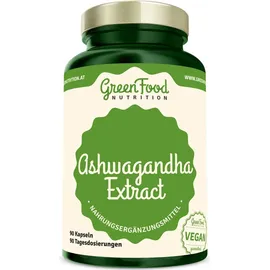 GreenFood Nutrition Ashwagandha Extrakt Kapseln 90 St.