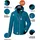 KILLTEC KSW 44 MN SKI JCKT Skijacke Mittelblau XXL