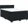 vidaXL Boxspringbett 140 x 200 cm Schwarz