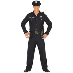 Police Officer Jonson Herrenkostüm - L