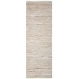 Homescapes Teppichläufer Natur 66x200 cm, – Böden, Teppiche, Teppichläufer