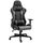 zaewry Vinsetto Ergonomischer Bürostuhl Kunstleder Schwarz