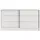 beautysofa MIRELA 161 x 85 x 43,5 cm Weiß