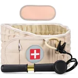 Aufblasbarer Dekompressionsgürtel Lendenwirbelstütze Taille 29 bis 49 Zoll