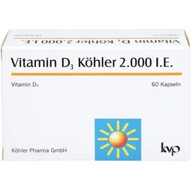 Köhler Pharma GmbH Vitamin D3 Köhler 2000 IE Kapseln