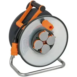 Kabeltrommel SteelCore IP44, 40m Kabel, BGI 608