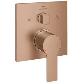 Grohe Allure Einhandbatterie Wannenmischer Warm Sunset Gebürstet